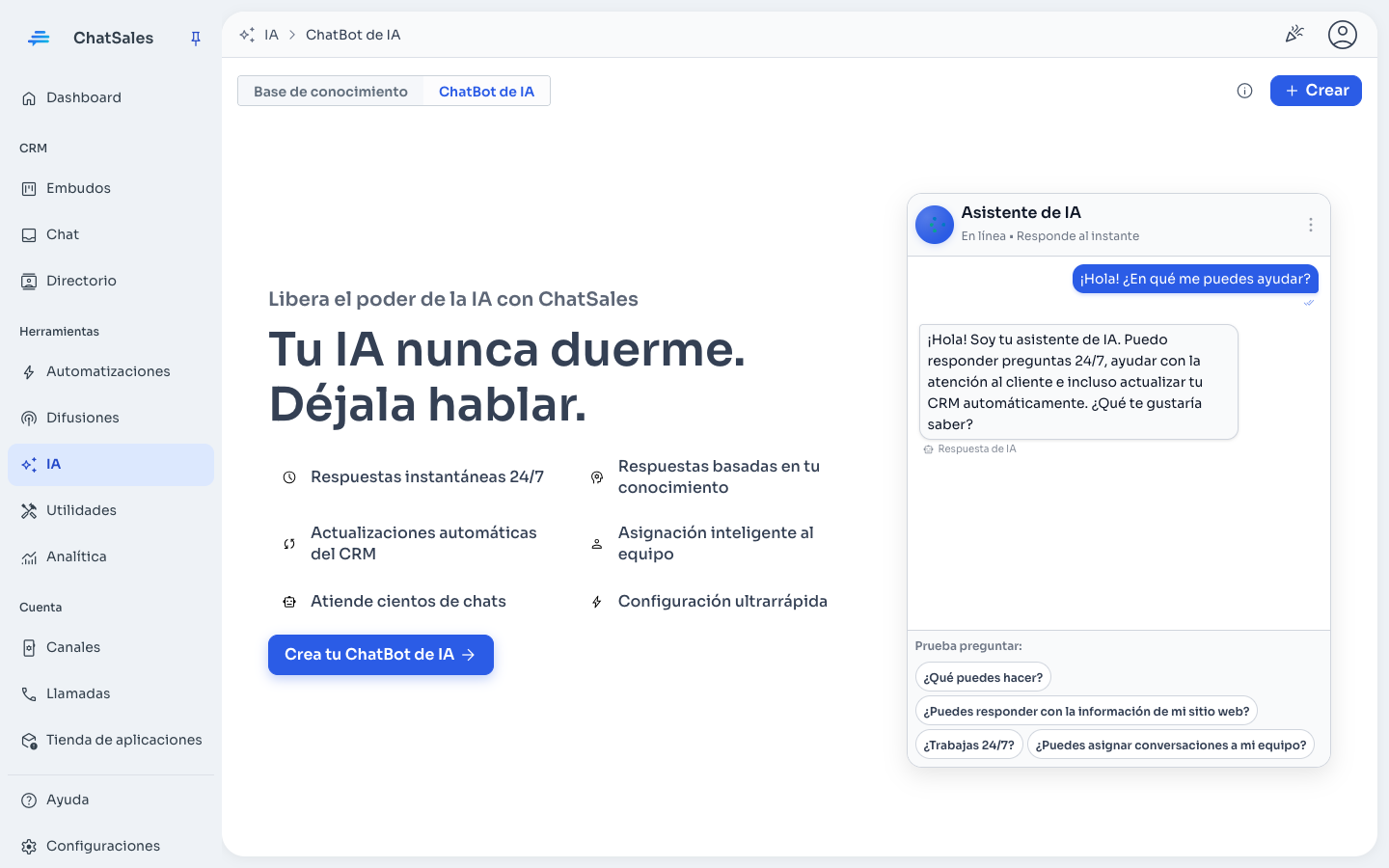 ChatSales AI — ChatSales