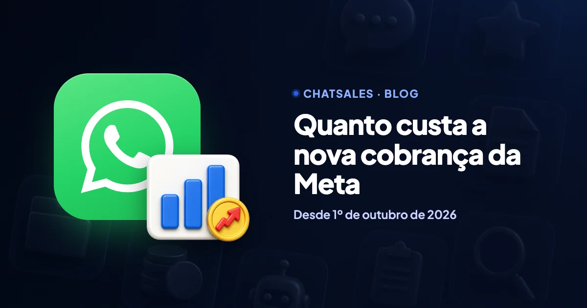 A nova cobrança do WhatsApp desde 1º de outubro de 2026: quanto custa para o seu negócio e como pagar menos