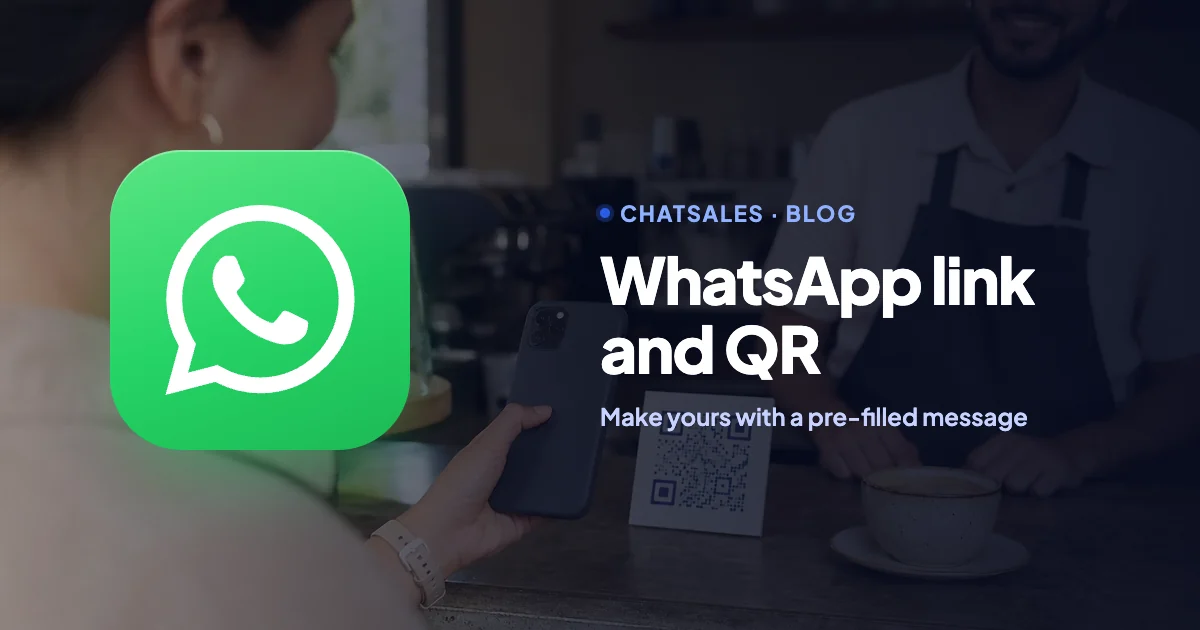 WhatsApp Business short link and QR code: how to create them, with a pre-filled message and generator