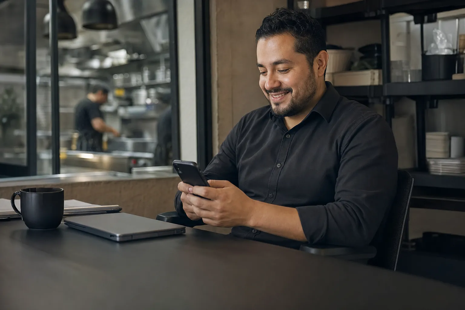 Cada mensaje al restaurante, respondido y en las manos correctas